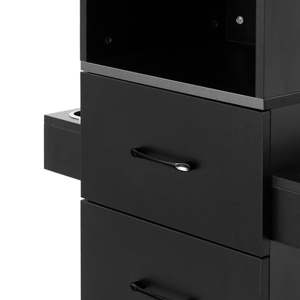 Gabbiano Totem Kappersconsole Zwart