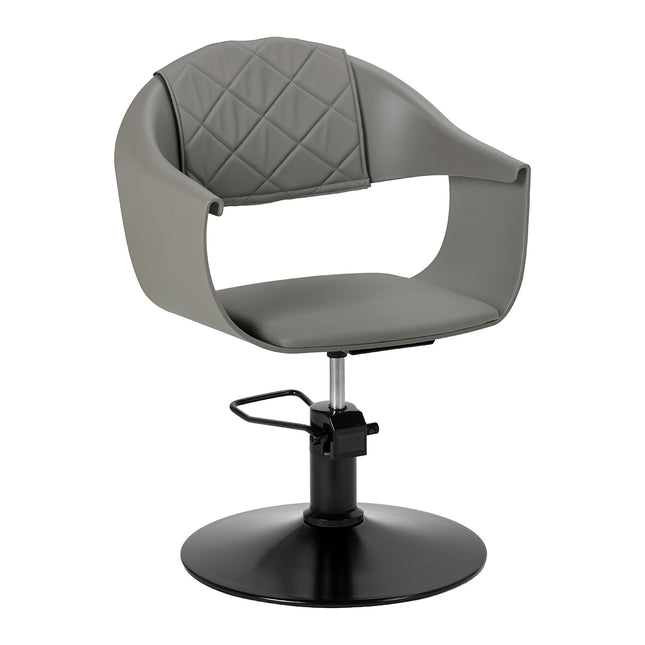 Kappersstoel Hair System Halo – grijs/grijs – foto 1