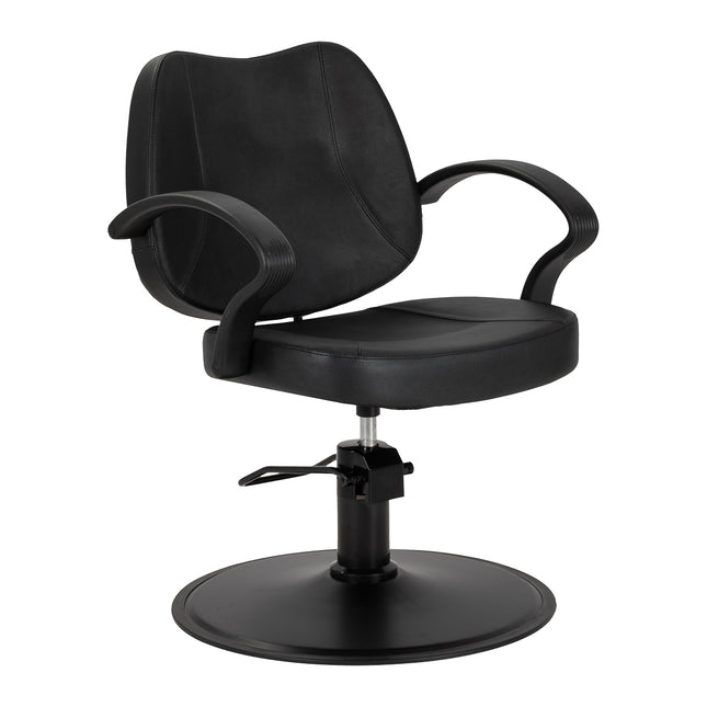 Friseurstuhl Hair System S20 – Schwarz – Bild 1