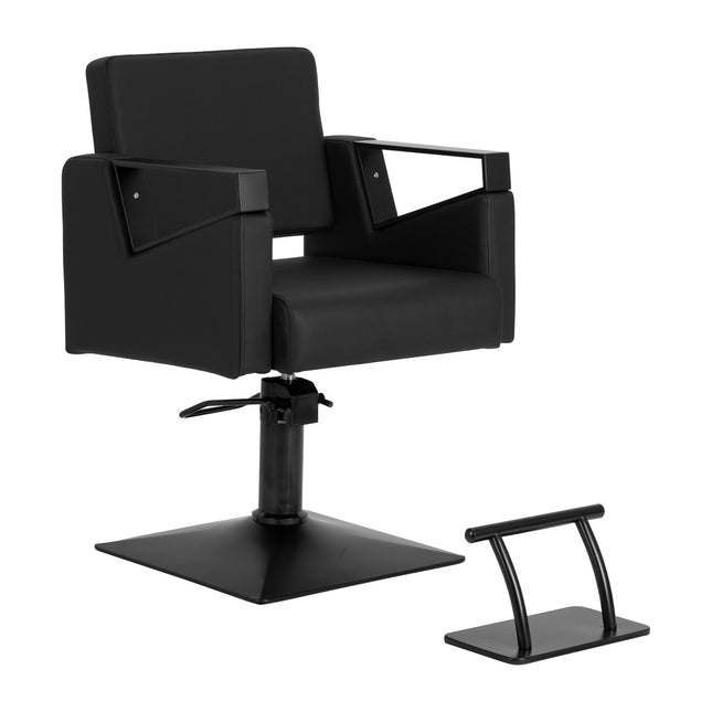 Fauteuil de coiffure Hair System Duplex Noir – noir – photo 1