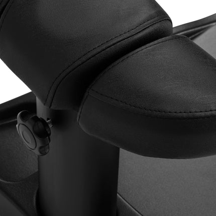 Azzurro shower tray met massager and wit trolley