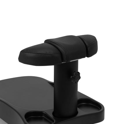 Azzurro shower tray met massager and wit trolley