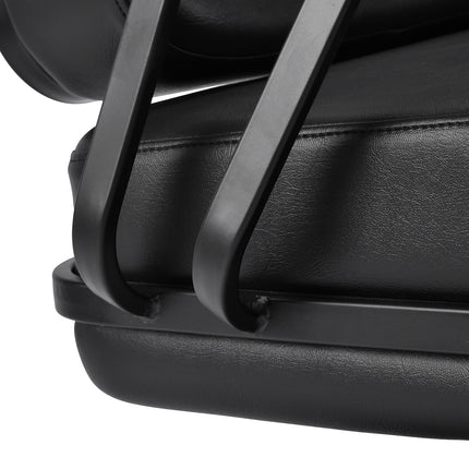 Fauteuil de barbier noir Gabbiano Madrid 