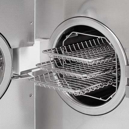 Autoclave Fomos Foster 8 L classe B avec imprimante – blanc – image produit 10 sur 13