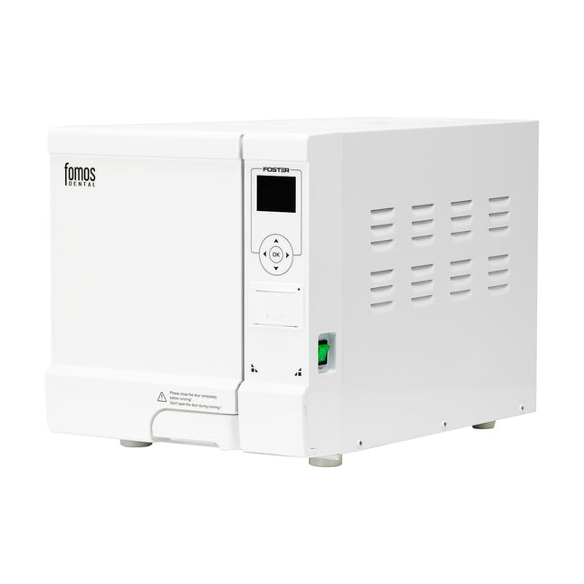Autoclave Fomos Foster 12 L classe B avec imprimante – blanc