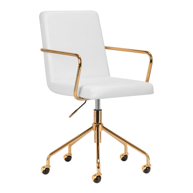 Beauty treatment chair QS-OF211G gold light gray – image 1