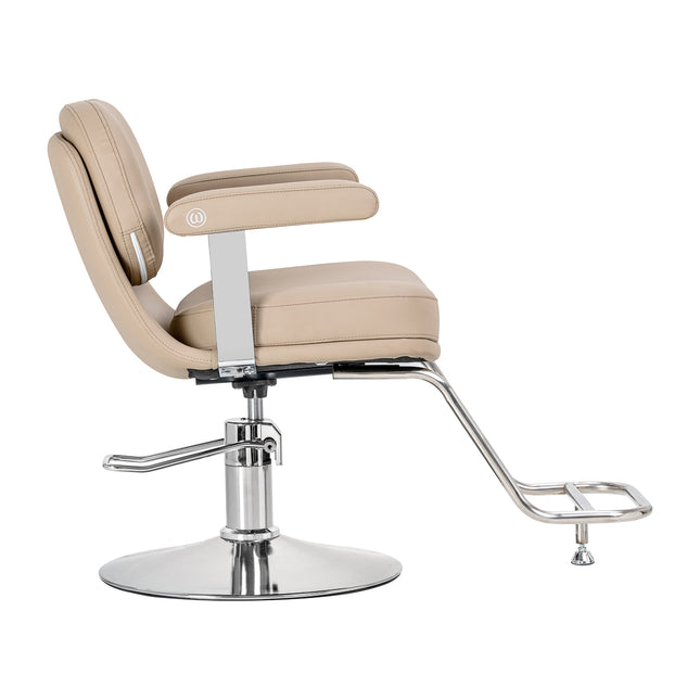 Omega Astra kappersstoel beige