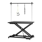 Elektrische Trimtafel P4W 1 Zwart met Voetbediening, Dubbele Trimarm en Hoogteverstelling 22–85 cm