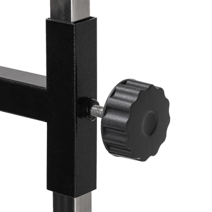 Elektrische Trimtafel P4W 1 Zwart met Voetbediening, Dubbele Trimarm en Hoogteverstelling 22–85 cm