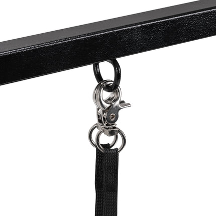 Elektrische Trimtafel P4W 1 Zwart met Voetbediening, Dubbele Trimarm en Hoogteverstelling 22–85 cm