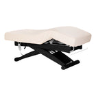 Sillon Siesta SPA ligstoel, crème met zwart onderstel