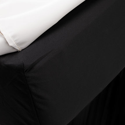 Sillon Siesta SPA ligstoel, crème met zwart onderstel