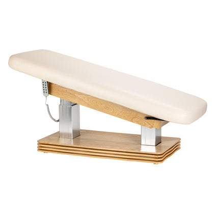 Spa bed Sillon Comfort crème met licht bruine basis