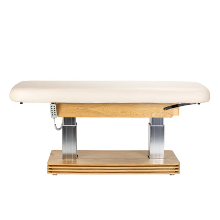 Spa bed Sillon Comfort crème met licht bruine basis