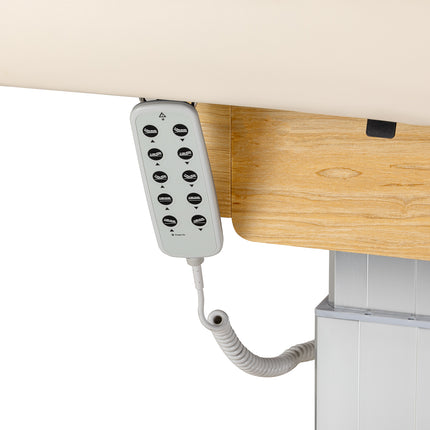 Spa bed Sillon Comfort crème met licht bruine basis