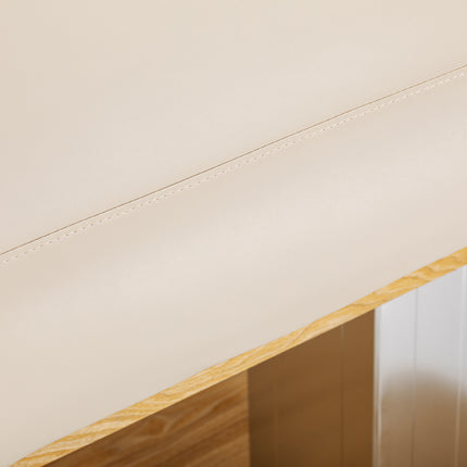 Spa bed Sillon Comfort crème met licht bruine basis