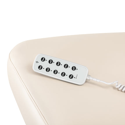 Spa bed Sillon Comfort crème met licht bruine basis