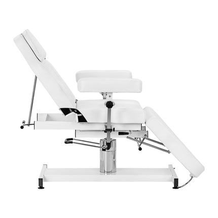 Sillon One 210DH Hydraulische Cosmetische Stoel Wit