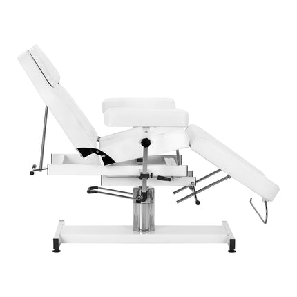 Sillon One 210DH Hydraulische Cosmetische Stoel Wit
