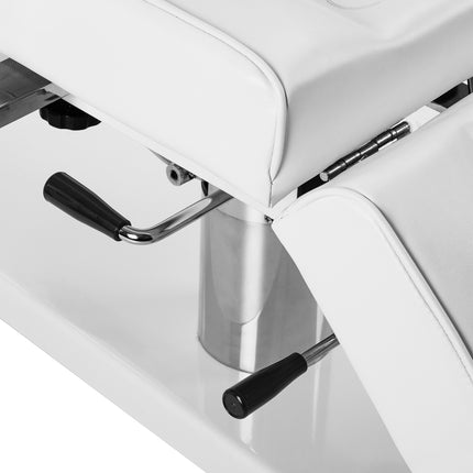 Sillon One 210DH Hydraulische Cosmetische Stoel Wit