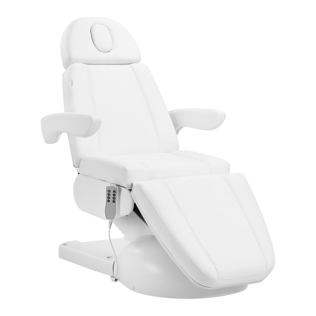 Beauty treatment chair Azzurro Lux 4M white with cradle – image 1