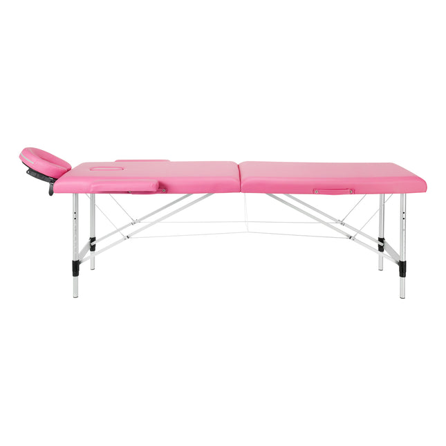 balance-aluminium-folding-massage-table-2-segment-pink-6772