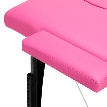 balance-wooden-folding-massage-table-2-segment-pink-black-6793