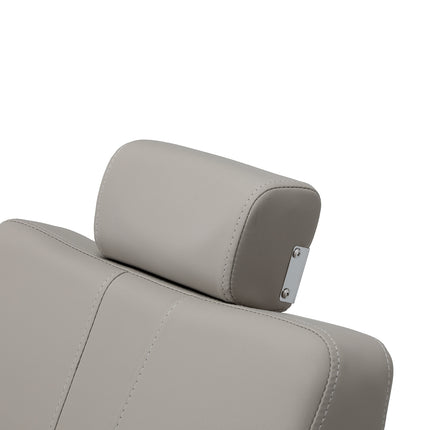 Fauteuil de barbier Gabbiano Athena gris 