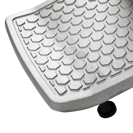 Fauteuil de barbier Gabbiano Athena gris 