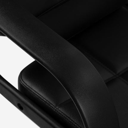 Kapperswasunit HAIR SYSTEM Komodo Zwart met Verstelbare Keramische Wasbak en Zwarte Kraanuitrusting – foto 5