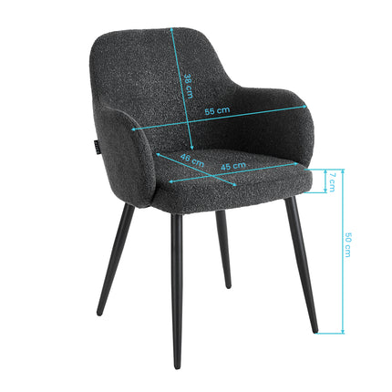 Chair 4Rico Intra black