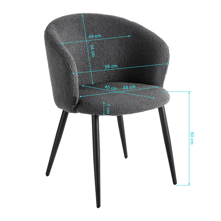 Chair 4Rico Asola grey