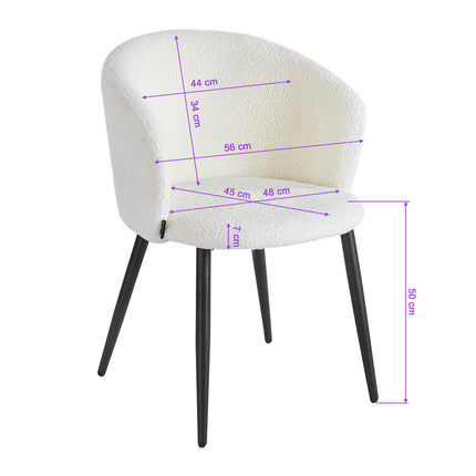 Chair 4Rico Asola white