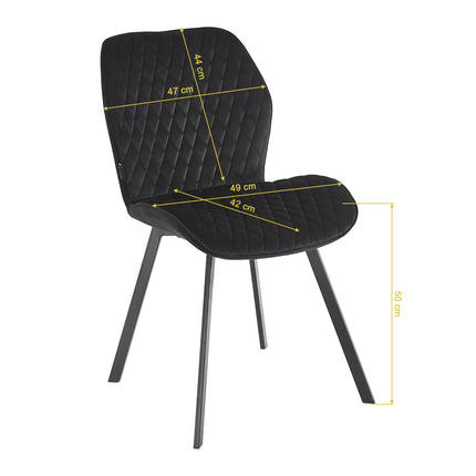 Chair 4Rico Vetro black