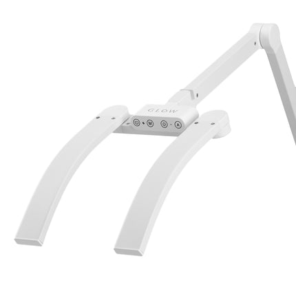 Lampa do manicure świecąca L05 wygięta do użytku biurkowego, biała 