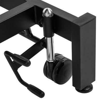 Hydraulische Revalidatietafel Balance Solidum 3 Grijs met 3-delig Ligvlak en Transportwielen