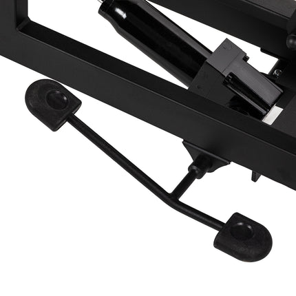 Hydraulische Revalidatietafel Balance Solidum 3 Grijs met 3-delig Ligvlak en Transportwielen