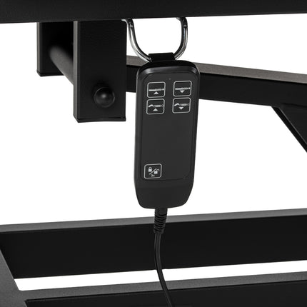 Elektrische Revalidatietafel Balance Eso 5 Grijs met Pivotfunctie, 2 Motoren en Verstelbare Hoofdsteun