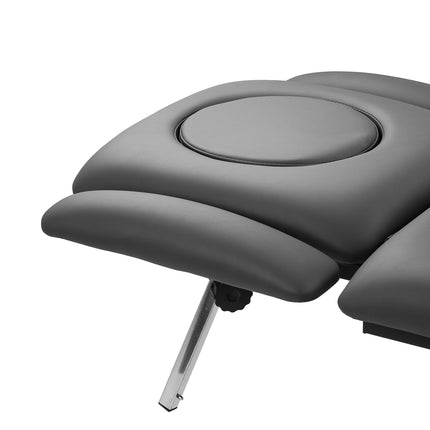 Elektrische Revalidatietafel Balance Eso 5 Grijs met Pivotfunctie, 2 Motoren en Verstelbare Hoofdsteun