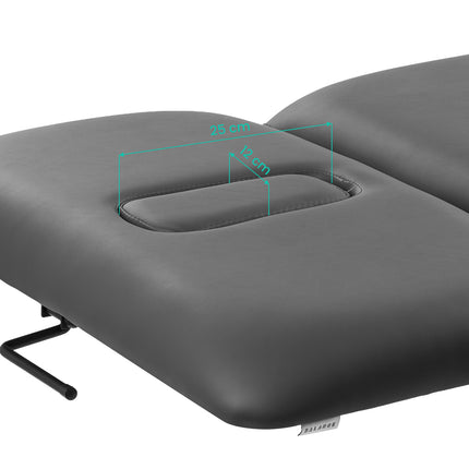 Elektrische Revalidatietafel Balance Novus 2 Grijs met Verstelbare Hoofdsteun en 1 Motor
