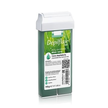Wosk do depilacji Depilflax 100 z aloesem roll-on 110 g