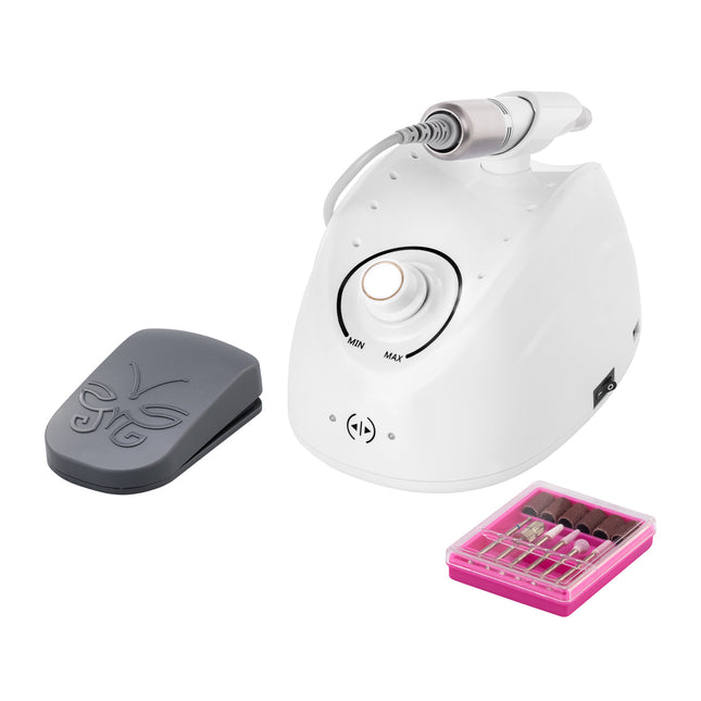 EXO Power Max Nagelfrees 60 W met Saeyang H200 Handstuk, 30.000 RPM en Voetpedaal – foto 1