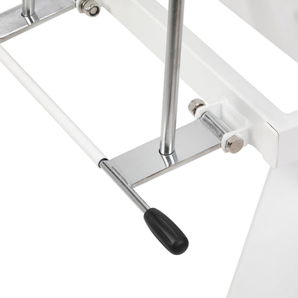Hydraulische Pedicurestoel Sillon 210 Wit met Wiegfunctie, Gesplitste Voetsteun en Ligstand