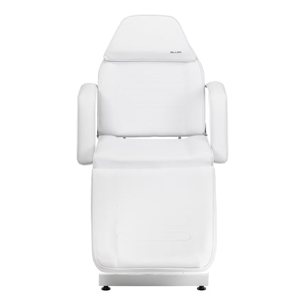 Hydraulische Cosmetische Stoel Sillon 210 Wit met Wiegfunctie, Draaibare Zitting en Ligstand