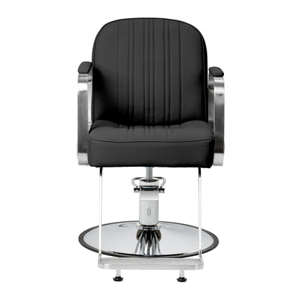 Hairdressing chair Gabbiano Acri black