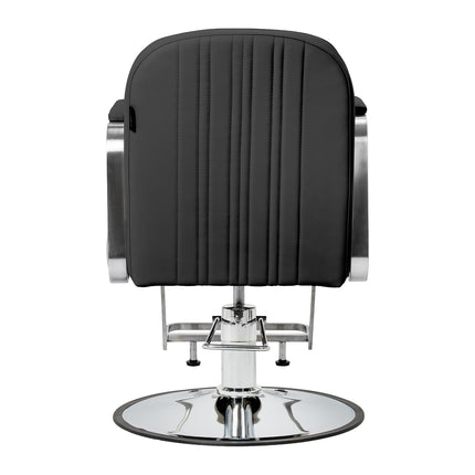 Hairdressing chair Gabbiano Acri black