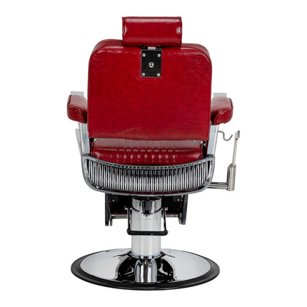 Barber chair Gabbiano Royal X red