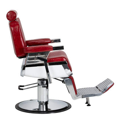 Barber chair Gabbiano Royal X red