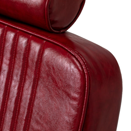 Barber chair Gabbiano Royal X red