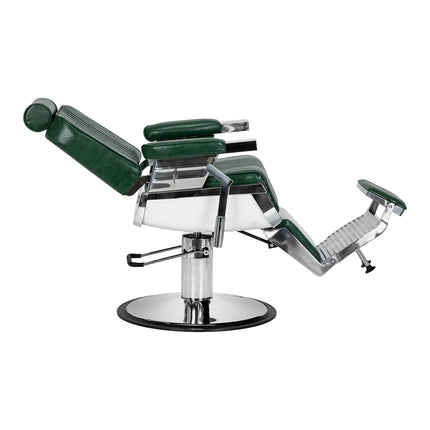 Barber chair Gabbiano Royal X green